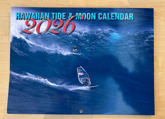 Hawaiian Tide & Moon Calendar 2026
