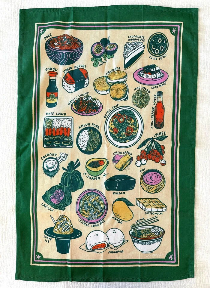 Candice Doodles Tea Towel