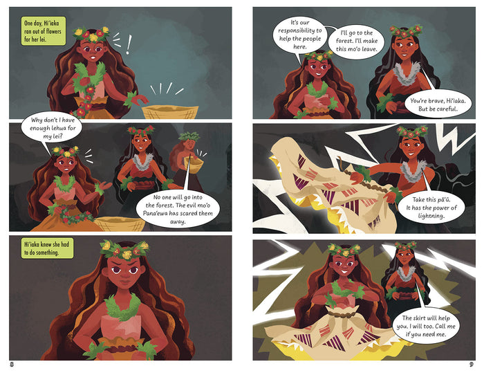 Hiʻiaka and Panaʻewa: A Hawaiian Graphic Legend