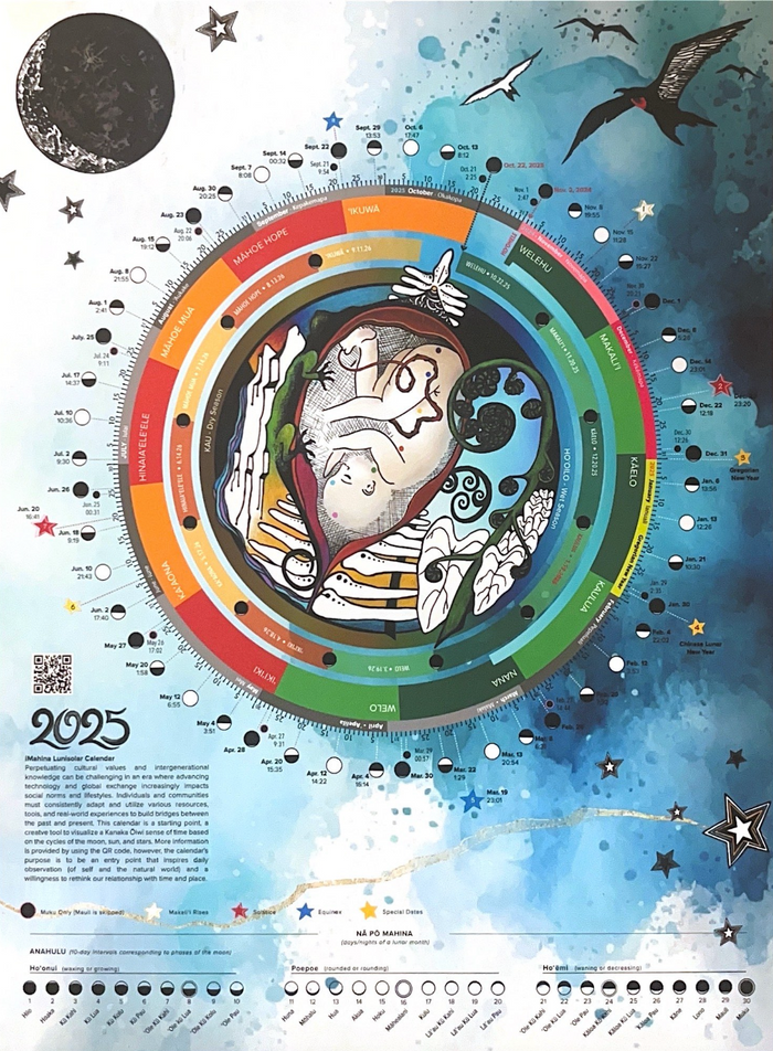iMahina 2025 Lunisolar Calendar