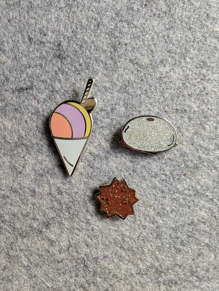 LOWMAGIC HawaiI Snack Pin Set
