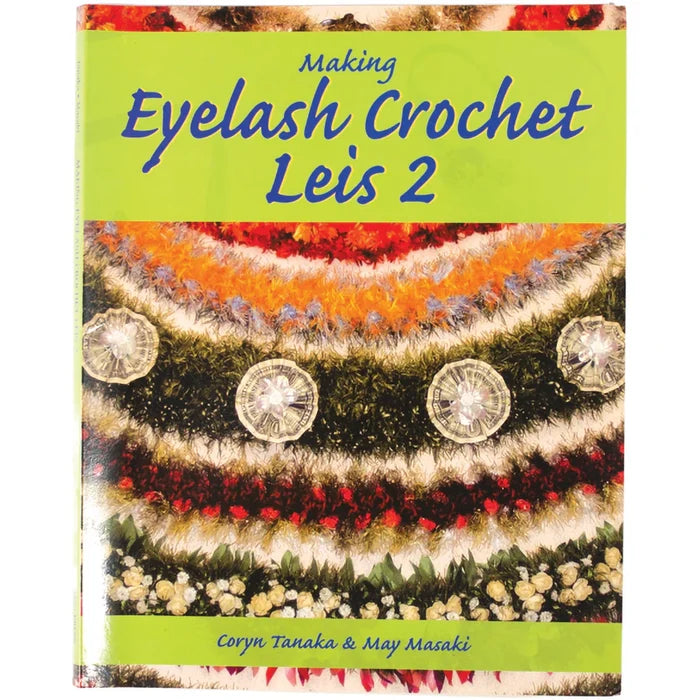Making Eyelash Crochet Lei 2